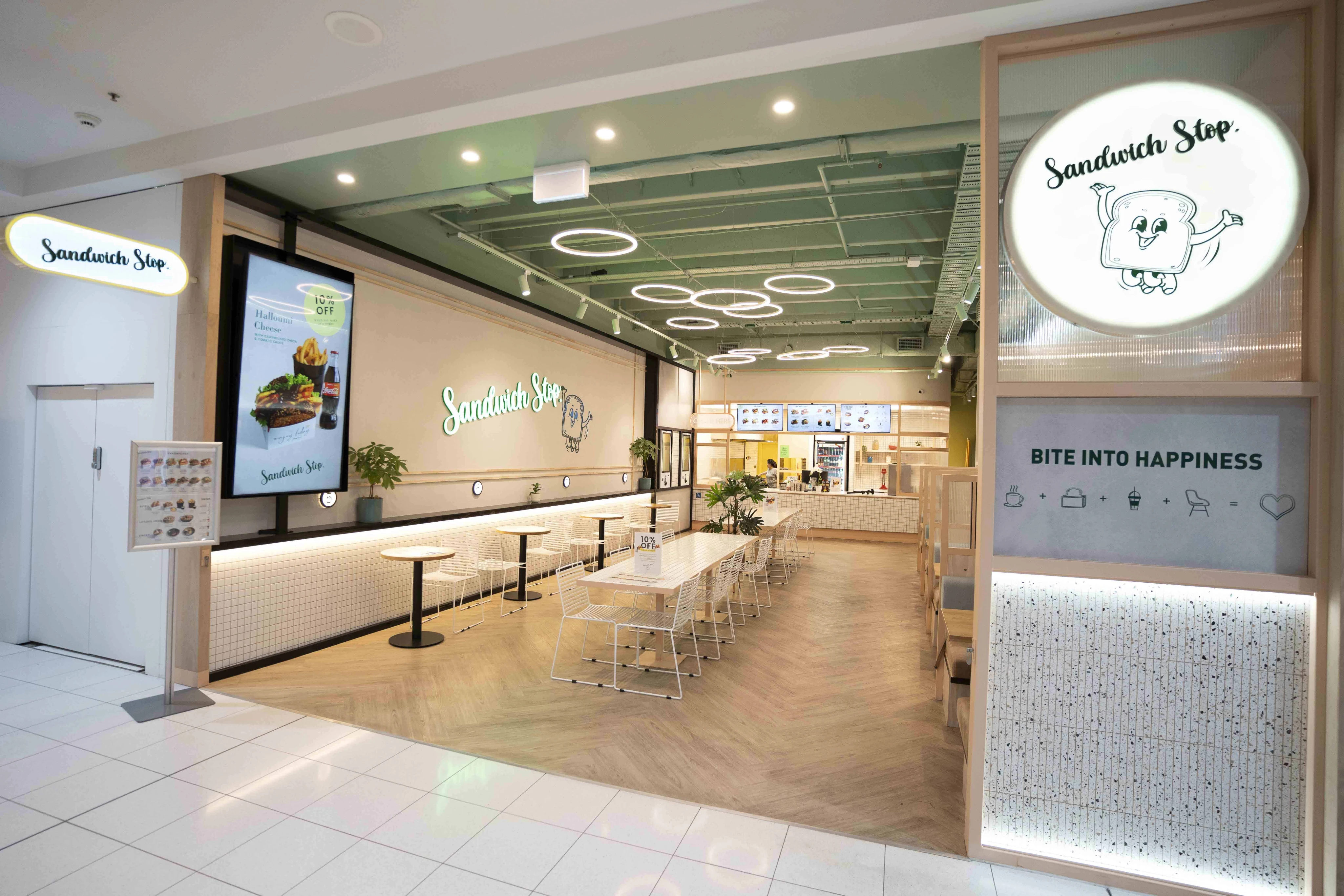 Sandwich Stop fit-out